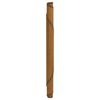 vidaXL Tapete redondo 100 cm bambu castanho