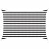vidaXL Vela de Sombra Antracite e Branco 2 x 2,5 m HDPE
