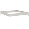 vidaXL Canteiro elevado de jardim 100x100x18,5 cm a&ccedil;o inoxid&aacute;vel