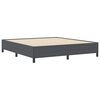 vidaXL Cama Box Cinza Escuro 180 x 200 cm Veludo