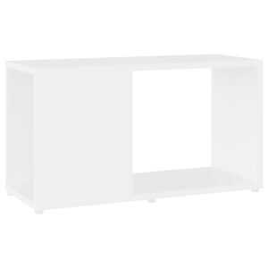 vidaXL M&oacute;vel de TV 60x24x32cm contraplacado branco