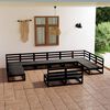 vidaXL 12 pcs conjunto lounge de jardim pinho maci&ccedil;o