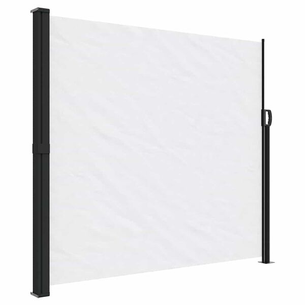 vidaXL Toldo lateral retr&aacute;til 180x600 cm branco