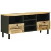 vidaXL Gabinetes de Armazenamento Natural 100 x 33 x 46 cm