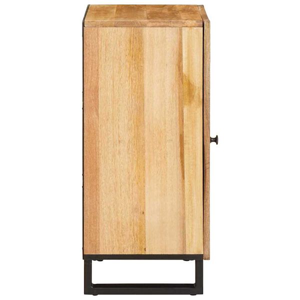 vidaXL Buffet Castanho 40 x 33 x 75 cm Madeira de manga maci&ccedil;a