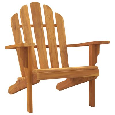 vidaXL Cadeira de jardim Adirondack 79x95x92 cm madeira de teca maciça