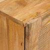 vidaXL Buffet Castanho 60 x 33 x 75 cm Madeira de manga maci&ccedil;a