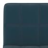vidaXL Cadeiras de jantar girat&oacute;rias 4 pcs veludo azul