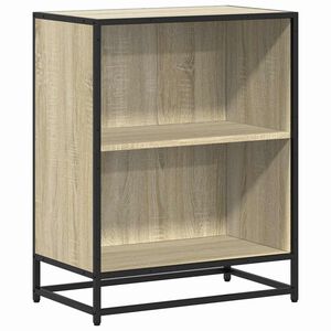 vidaXL Estante 60x35x76 cm contraplacado cor carvalho sonoma