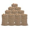 vidaXL Sacos de juta 10 unidades 65x135 cm 100% juta 340 g/m&sup2;