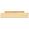 vidaXL Gavetas de cama 2 pcs madeira de pinho maci&ccedil;a
