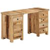 vidaXL Secret&aacute;ria pedestal 140x50x77 cm madeira de mangueira maci&ccedil;a