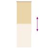 vidaXL Persiana de enrolar 45x130 cm largura tecido 40,7 cm poli&eacute;ster