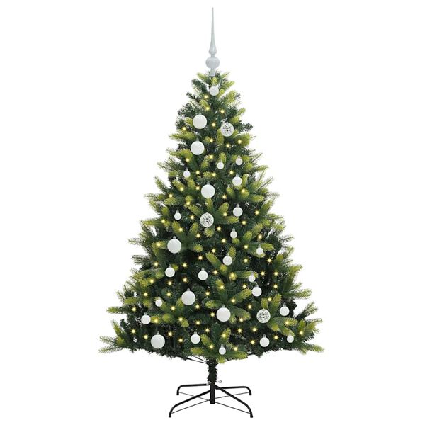vidaXL &Aacute;rvore de Natal Artificial com Hastes Flex&iacute;veis 150 LEDs 120 cm