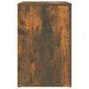 vidaXL Sapateira 130x35x54 cm derivados de madeira carvalho fumado