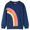 Sweatshirt para crian&ccedil;a azul-marinho 92