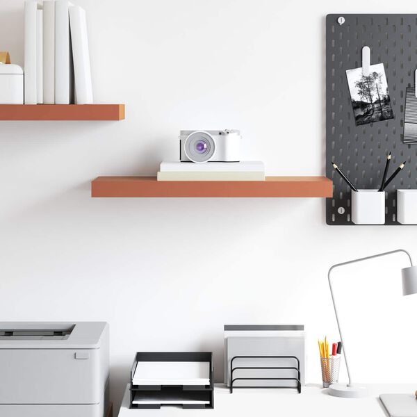 vidaXL Prateleira de Parede Vermelho 60 x 23 x 4 cm Madeira processada