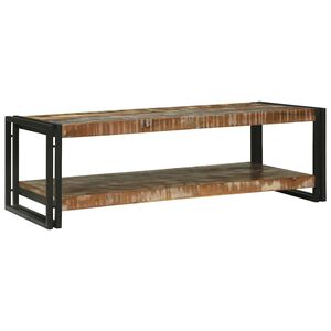 vidaXL Mesa de centro Multicolor Madeira Refor&ccedil;ada S&oacute;lida