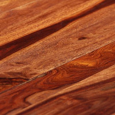 vidaXL Mesa de jantar em madeira de sheesham maciça 180x90x76 cm
