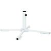 vidaXL Suporte para Parasol Branco A&ccedil;o