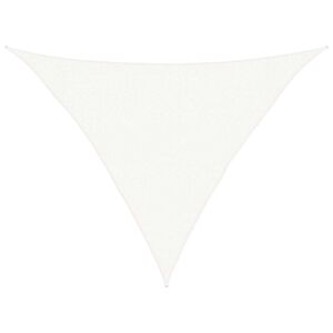 vidaXL Para-sol estilo vela 160 g/m&sup2; 3x3x4,2 m PEAD branco