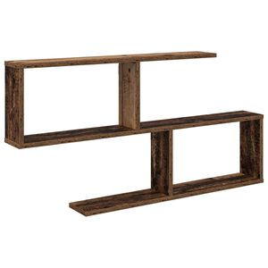 vidaXL Prateleira de Parede Madeira antiga 100 x 12 x 50,5 cm