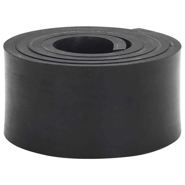 vidaXL Borda de borracha para limpa-neves 150x10x1 cm preto