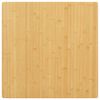 vidaXL Tampo de mesa 70x70x2,5 cm bambu