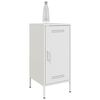 vidaXL Aparadores 2 pcs 36x39x79 cm a&ccedil;o branco