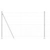 vidaXL Poste de Cerca Galvanizado 25 x 1,5 m A&ccedil;o
