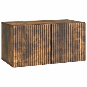 vidaXL Gabinete de TV de Parede Carvalho Fumado 59,5 x 31 x 30 cm