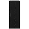 vidaXL Arm&aacute;rio de parede Carvalho Preto 34,5 x 34 x 90 cm