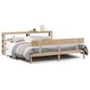 vidaXL Cama sem colchão 180x200 cm madeira de pinho maciça