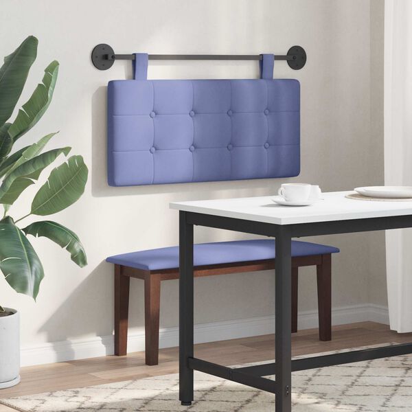 vidaXL Cabeceira Suspensa Montado na parede tecido