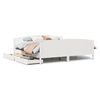 vidaXL Cama sem colch&atilde;o 180x200 cm madeira de pinho maci&ccedil;a branco