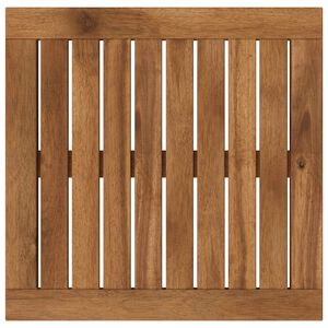 vidaXL Tampo de Mesa 40,5 x 40 x 2 cm Retangular Natural