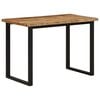 vidaXL Mesa de jantar 110x55x75 cm madeira de mangueira maci&ccedil;a