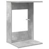 vidaXL Mesa Lateral Cinzento 40 x 38 x 62,5 cm Derivados de Madeira