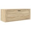 vidaXL Sapateira parede 100x35x38 cm derivados madeira carvalho sonoma