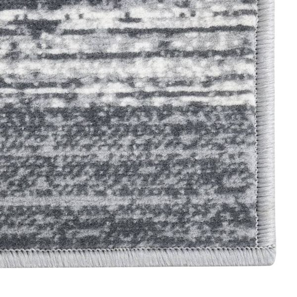 vidaXL Passadeira 80x250 cm polipropileno cinzento