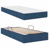 vidaXL Cama com arruma&ccedil;&atilde;o e colch&atilde;o Azul 90 x 190 cm Poli&eacute;ster