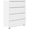 vidaXL Gabinetes de Armazenamento 80 x 48 x 105 cm Branco