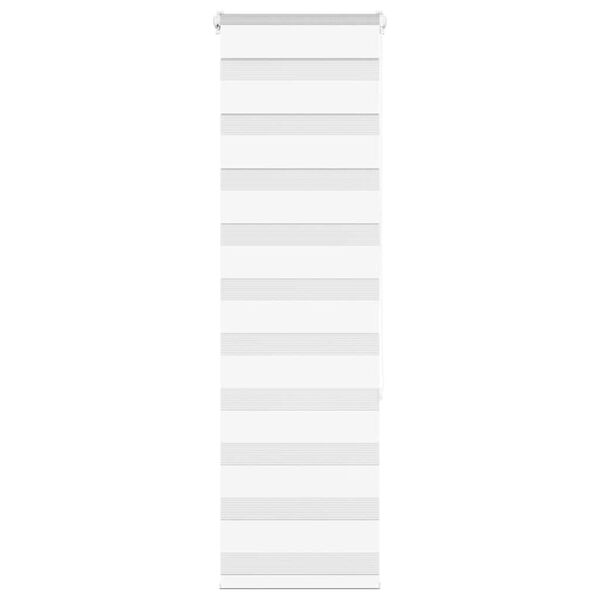 vidaXL Cortina de zebra 40x150 cm largura do tecido 35,9 cm poli&eacute;ster