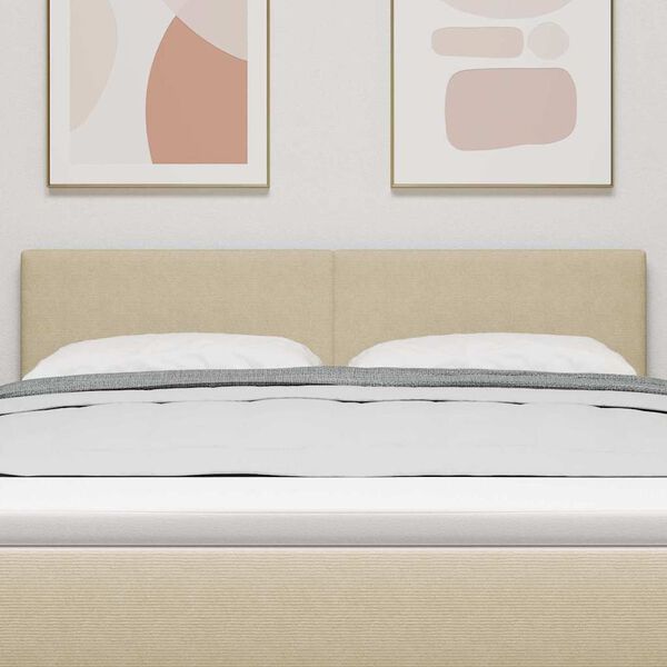 vidaXL Cabeceira Cinza Verde Claro 160 cm Couro Sint&eacute;tico