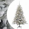 vidaXL &Aacute;rvore de Natal artificial com bolas 120 cm 150 LED