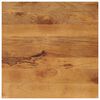 vidaXL Tampo de mesa quadrado 70x70x2,5 cm mangueira maci&ccedil;a