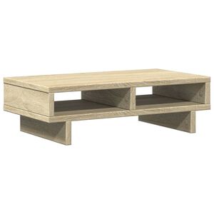 vidaXL Suporte para monitor derivados de madeira carvalho sonoma