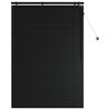 vidaXL Cortina Veneziana Preto 105 x 160 cm 35 mm