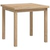 vidaXL Mesa de apoio 45x45x45 cm madeira de teca maci&ccedil;a