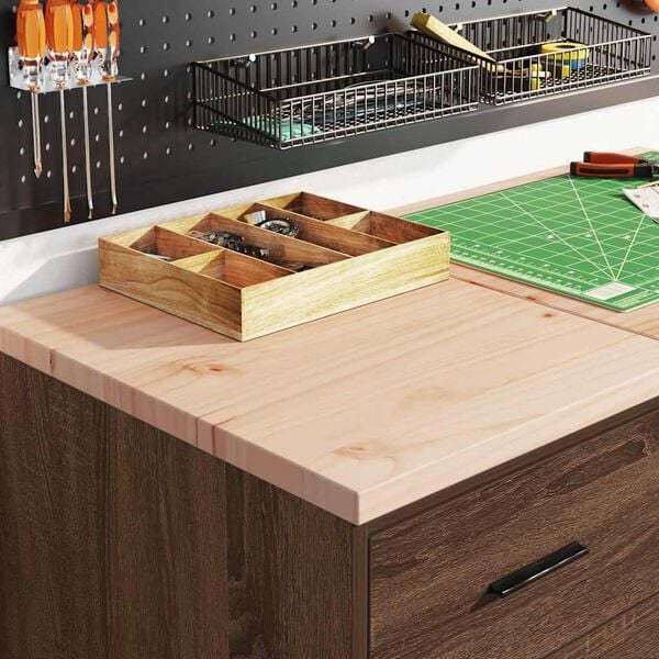 vidaXL Arm&aacute;rio de arruma&ccedil;&atilde;o de garagem Carvalho Castanho 40x51x85 cm